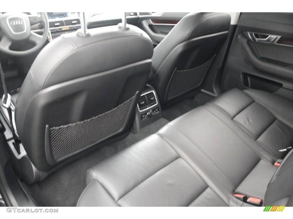 2009 Audi A6 3.2 Sedan Rear Seat Photo #76999530
