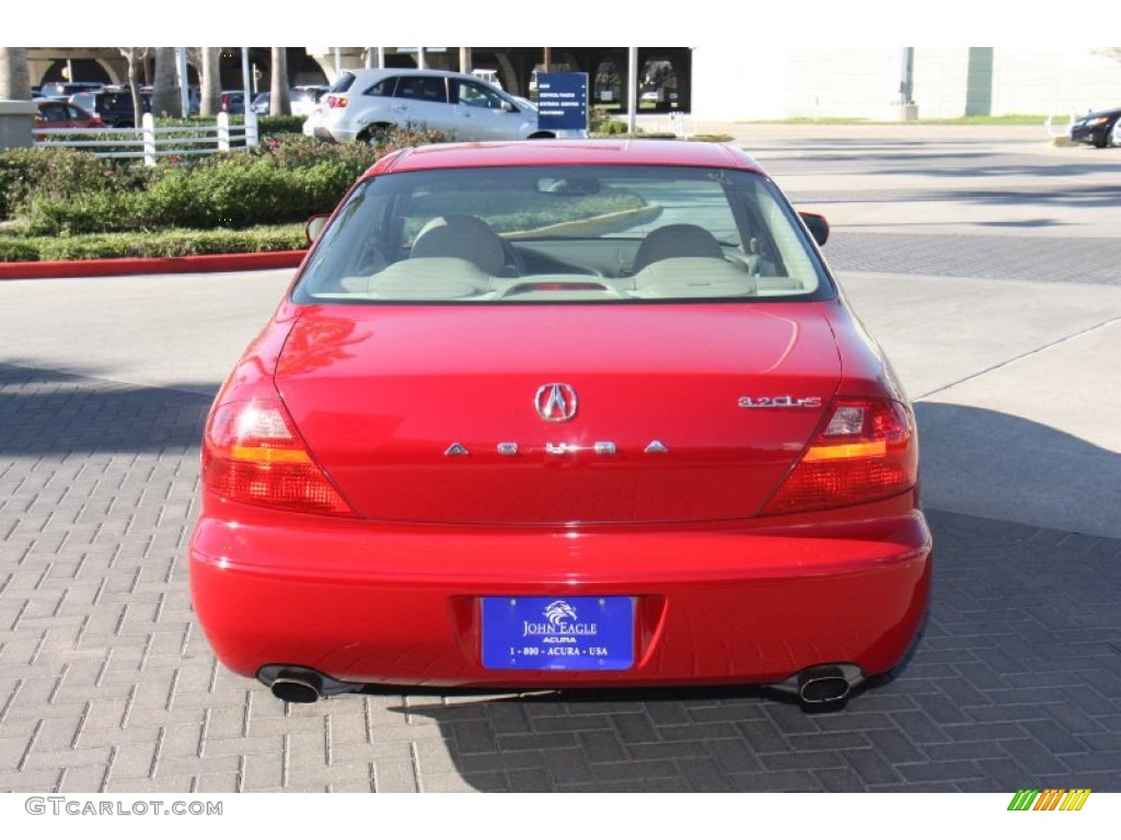 2001 CL 3.2 Type S - San Marino Red / Parchment photo #4