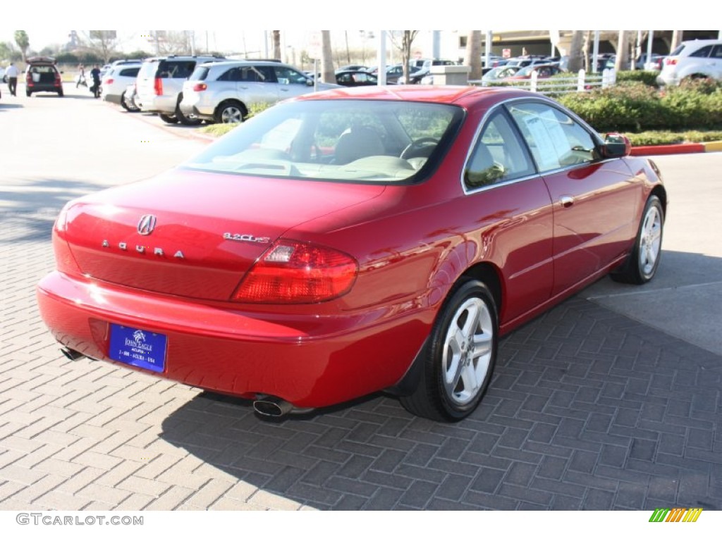 2001 CL 3.2 Type S - San Marino Red / Parchment photo #8