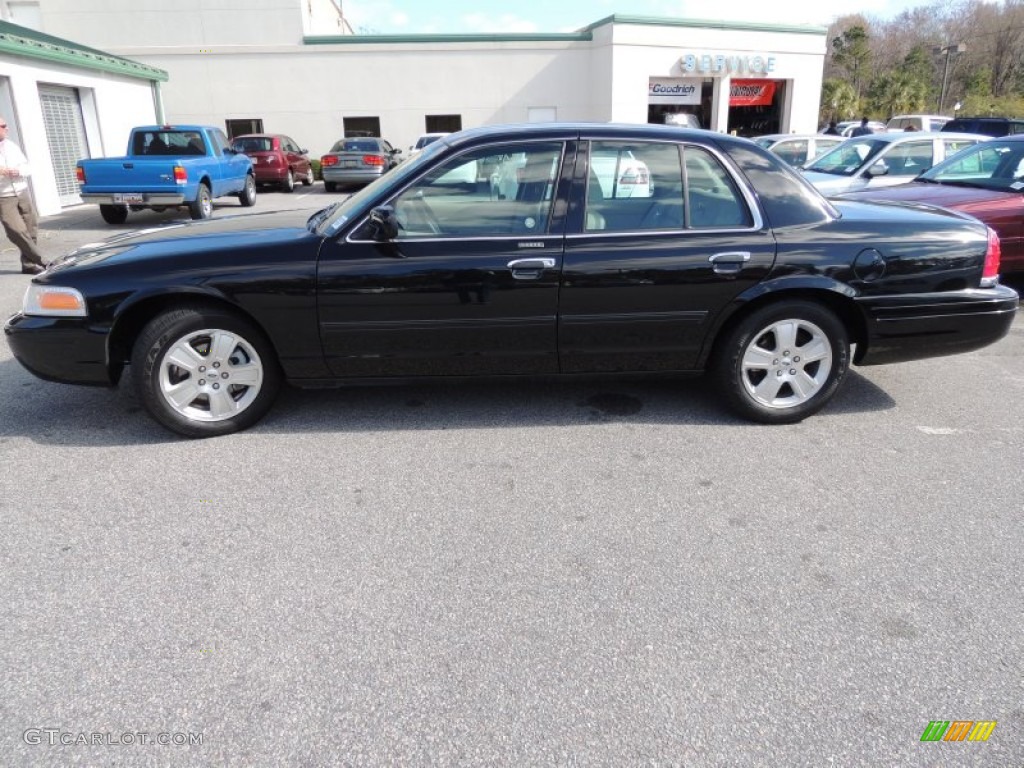 2011 Crown Victoria LX - Black / Medium Light Stone photo #2
