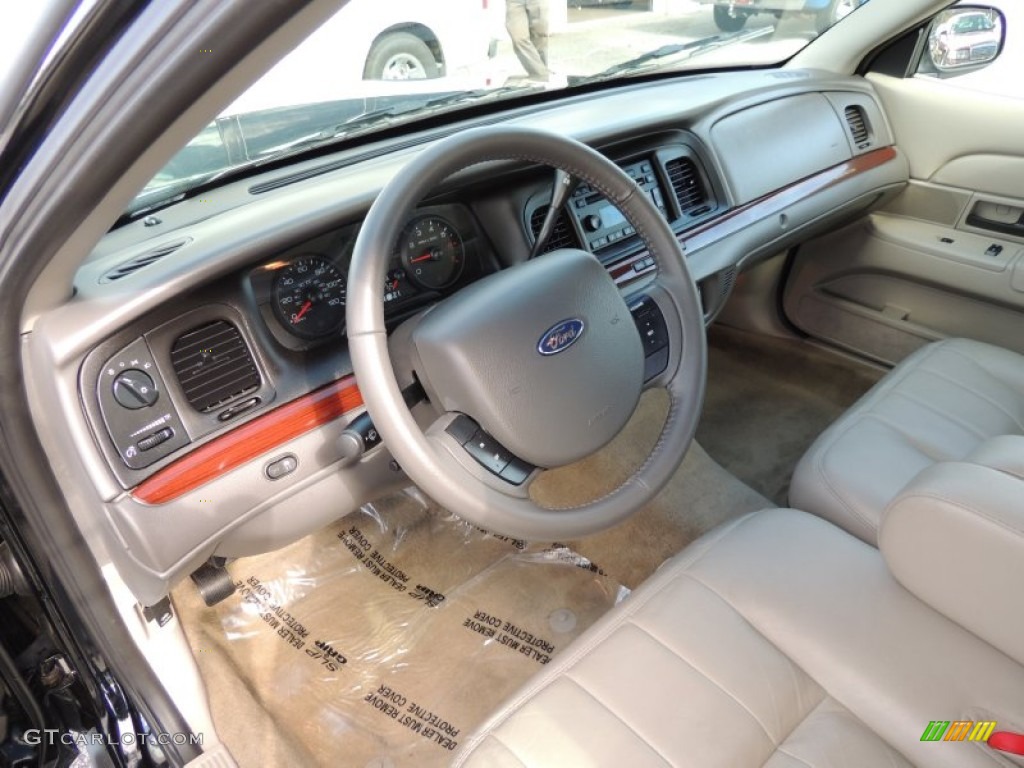 2011 Crown Victoria LX - Black / Medium Light Stone photo #4