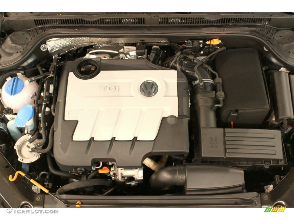 2012 Volkswagen Jetta TDI Sedan Engine Photos