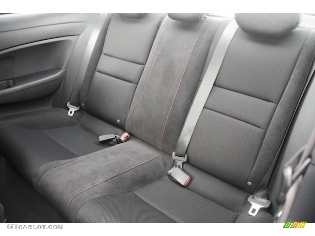 Black Interior 2011 Honda Civic Si Coupe Photo #77000075