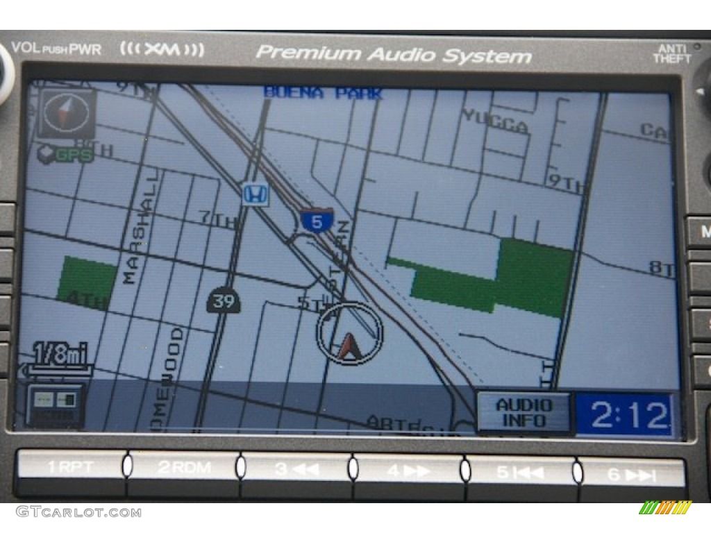 2011 Honda Civic Si Coupe Navigation Photos