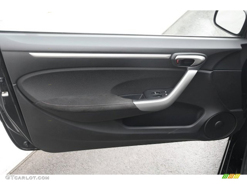 2011 Honda Civic Si Coupe Black Door Panel Photo #77000473
