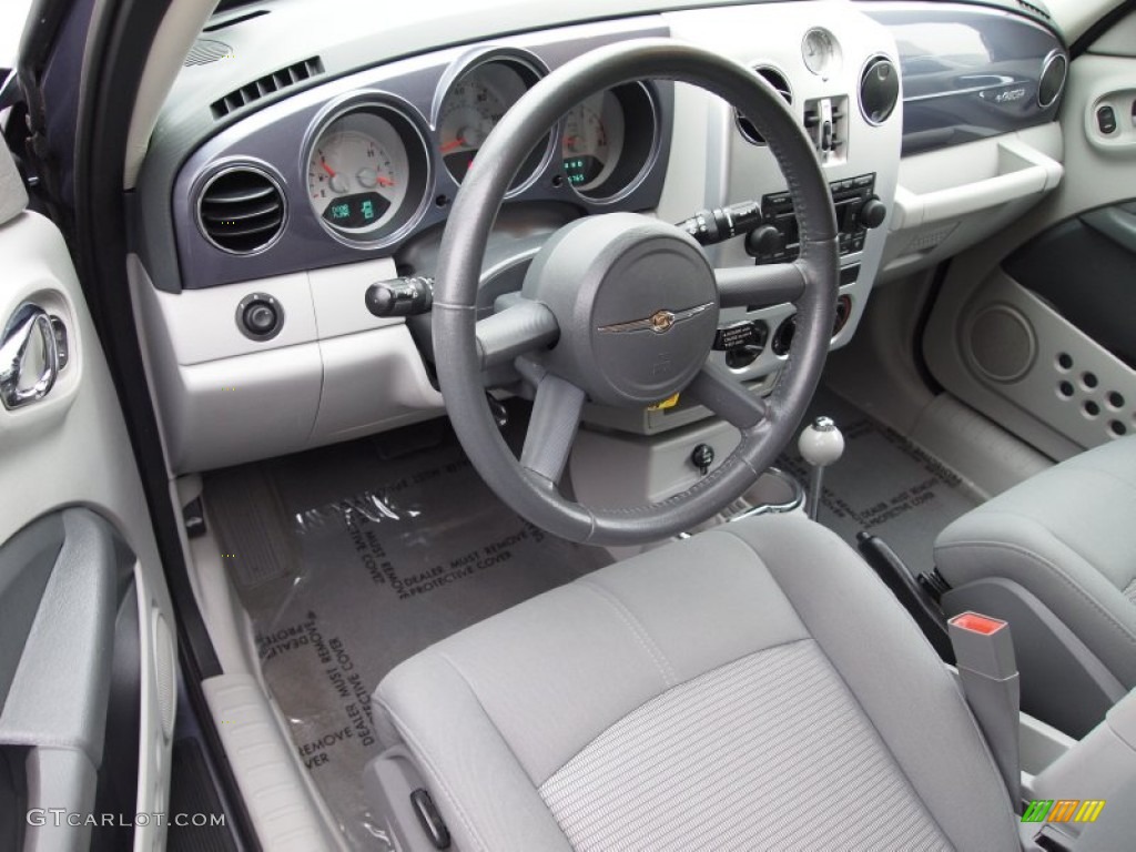 2007 PT Cruiser Limited - Opal Gray Metallic / Pastel Slate Gray photo #11