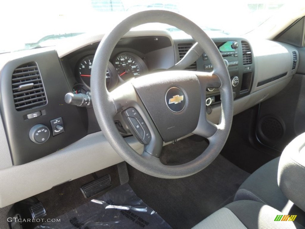 2009 Silverado 1500 LS Crew Cab - Blue Granite Metallic / Ebony photo #3