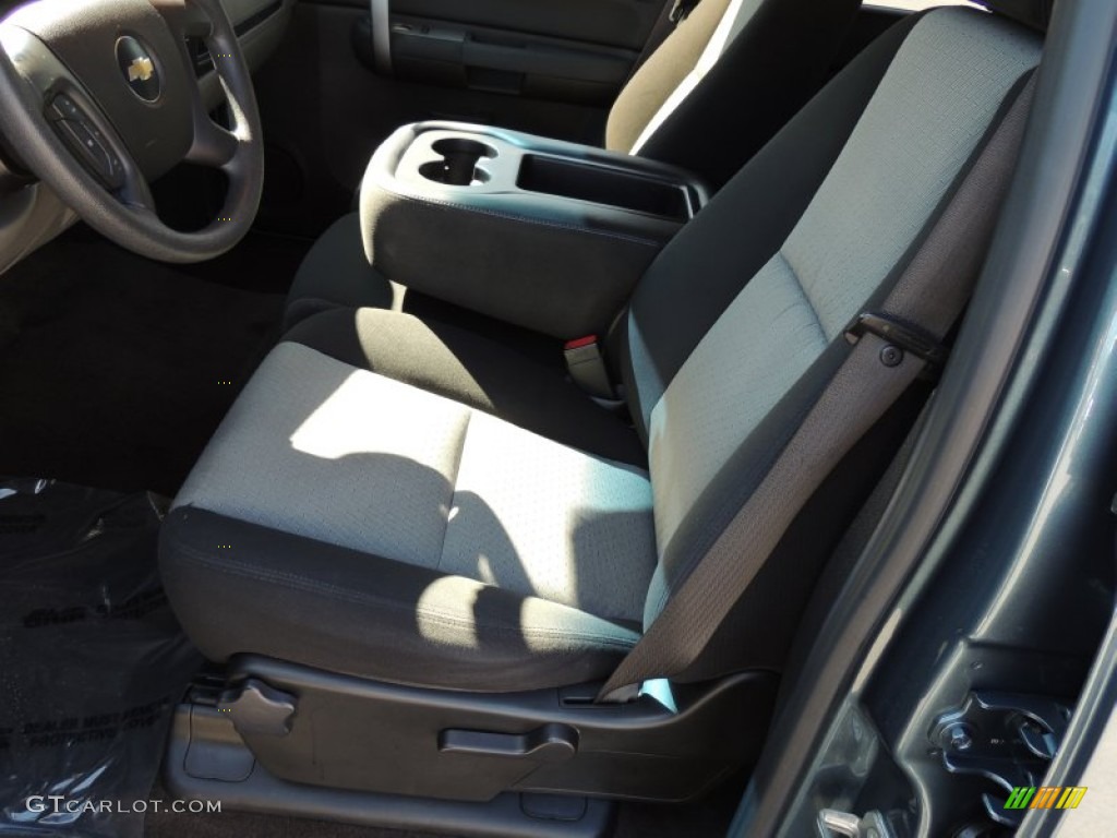 2009 Silverado 1500 LS Crew Cab - Blue Granite Metallic / Ebony photo #4