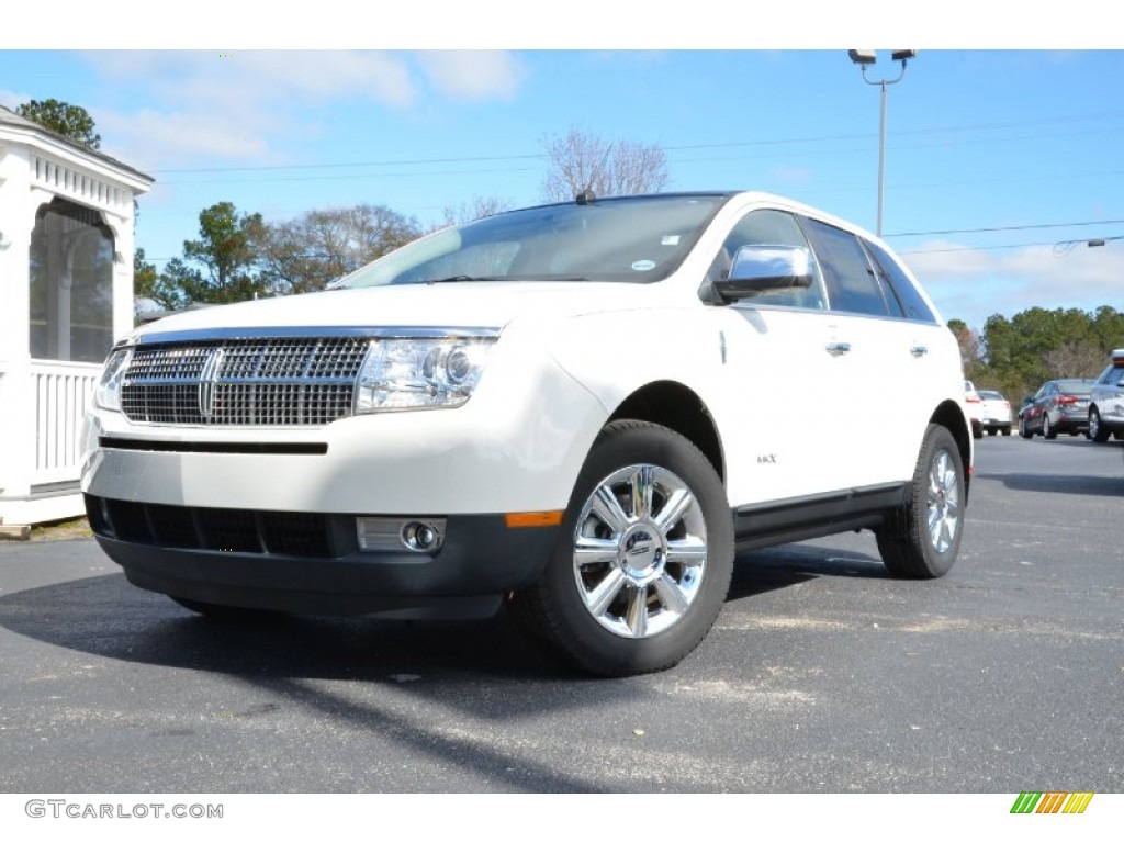 2009 MKX  - White Suede / Ebony Black photo #1