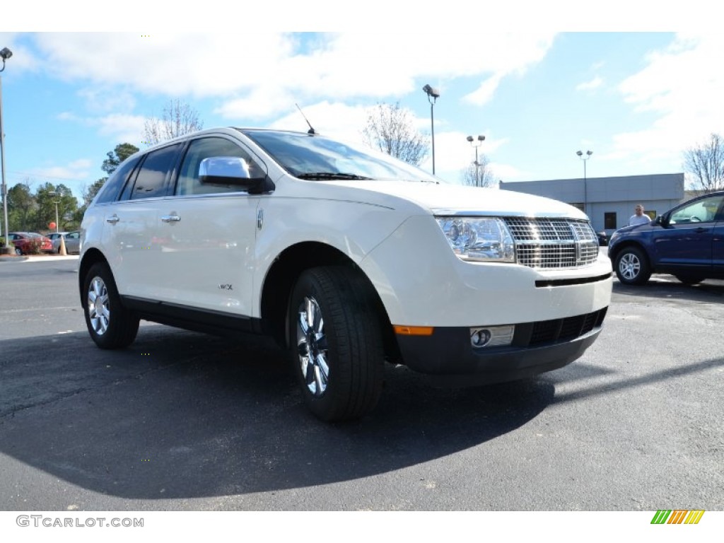 2009 MKX  - White Suede / Ebony Black photo #3