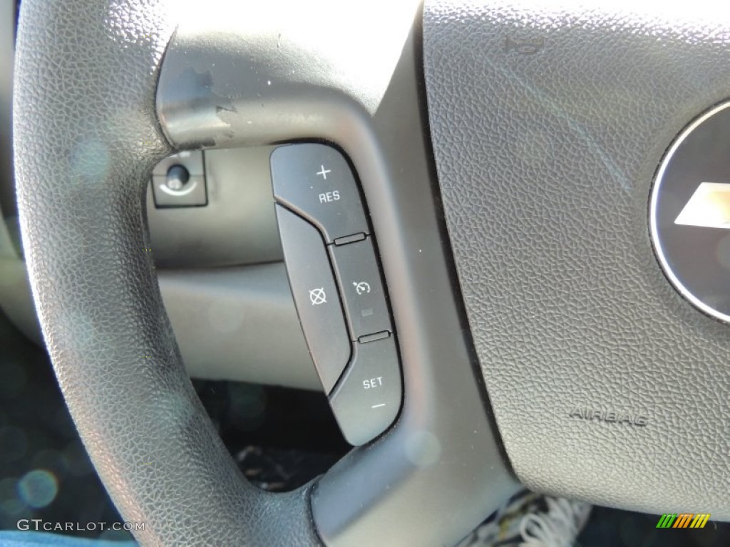 2009 Silverado 1500 LS Crew Cab - Blue Granite Metallic / Ebony photo #21