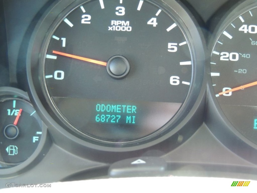 2009 Silverado 1500 LS Crew Cab - Blue Granite Metallic / Ebony photo #23