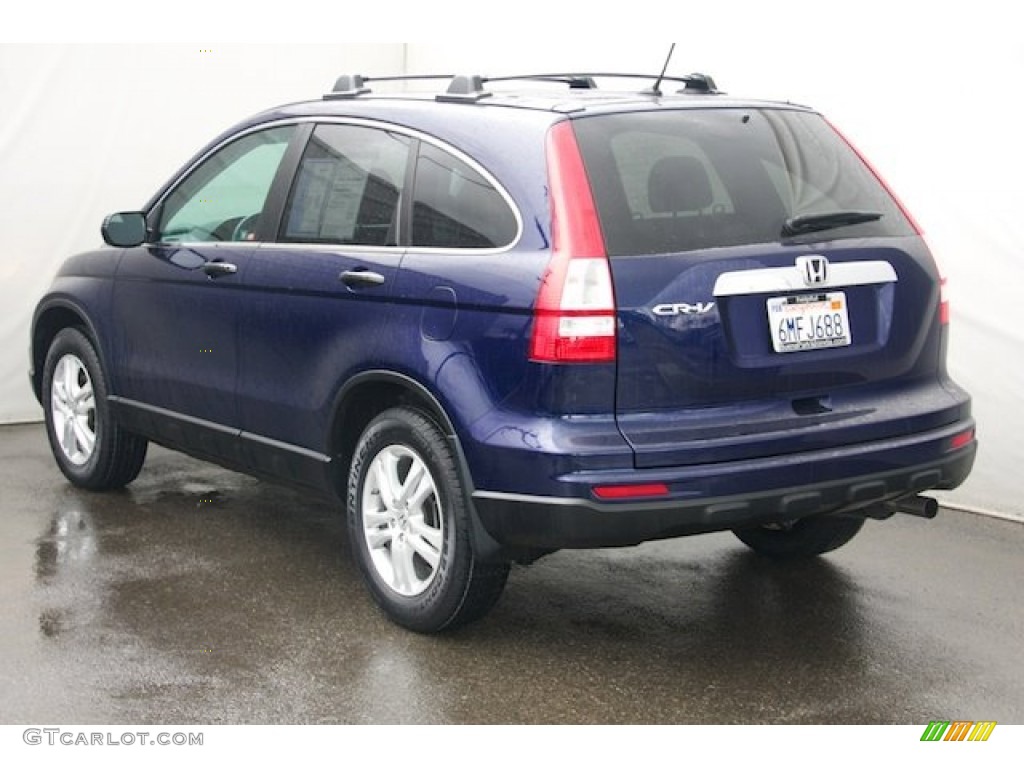 2010 CR-V EX - Royal Blue Pearl / Black photo #2