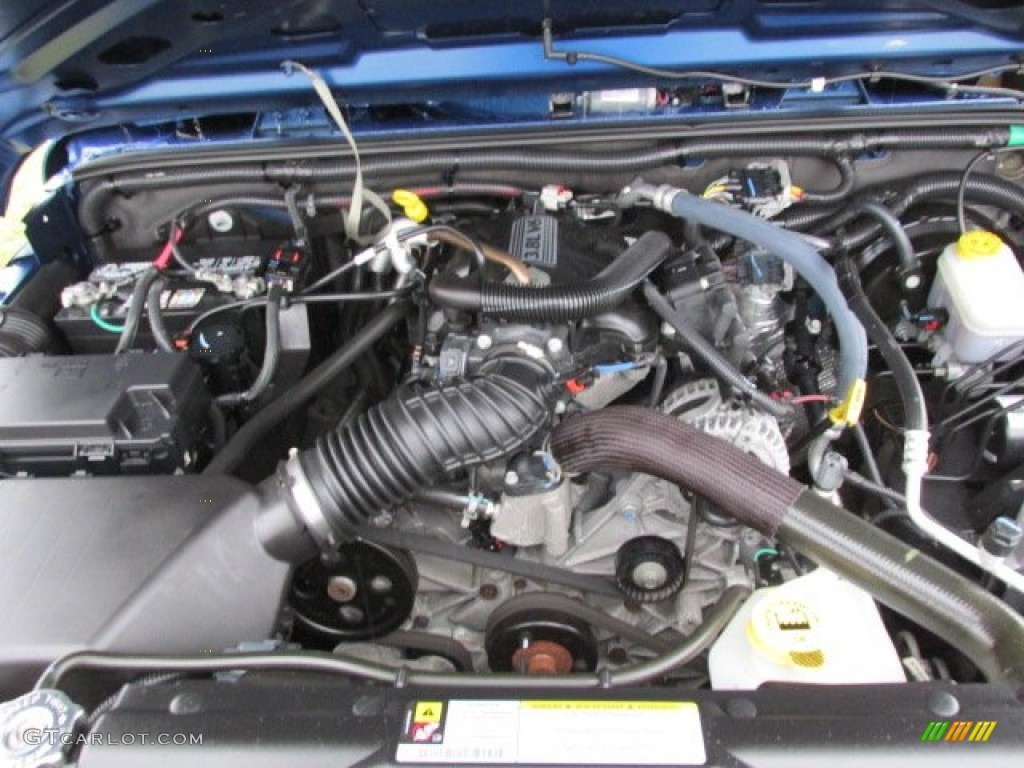 2010 Jeep Wrangler Sport 4x4 Engine Photos