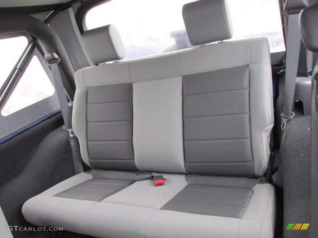 2010 Jeep Wrangler Sport 4x4 Rear Seat Photo #77002269