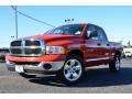 Flame Red 2005 Dodge Ram 1500 SLT Quad Cab