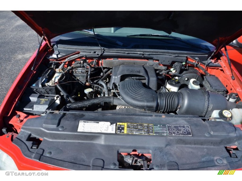 2002 Ford F150 FX4 SuperCab 4x4 5.4 Liter SOHC 16V Triton V8 Engine Photo #77003289