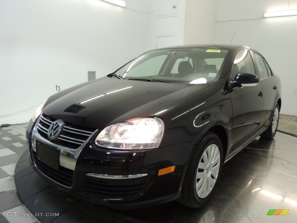 Black 2010 Volkswagen Jetta S Sedan Exterior Photo #77004150