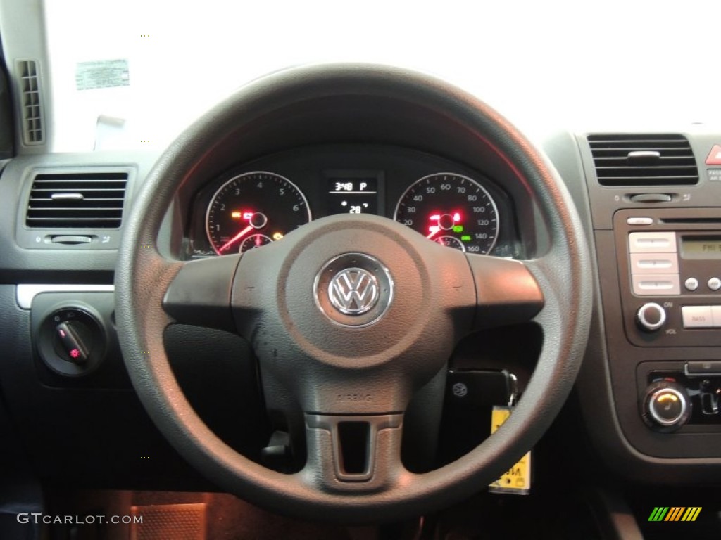 2010 Volkswagen Jetta S Sedan Steering Wheel Photos