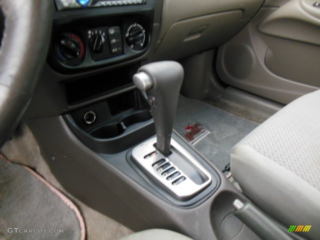 2004 Sentra 1.8 - Vibrant Blue / Taupe photo #12