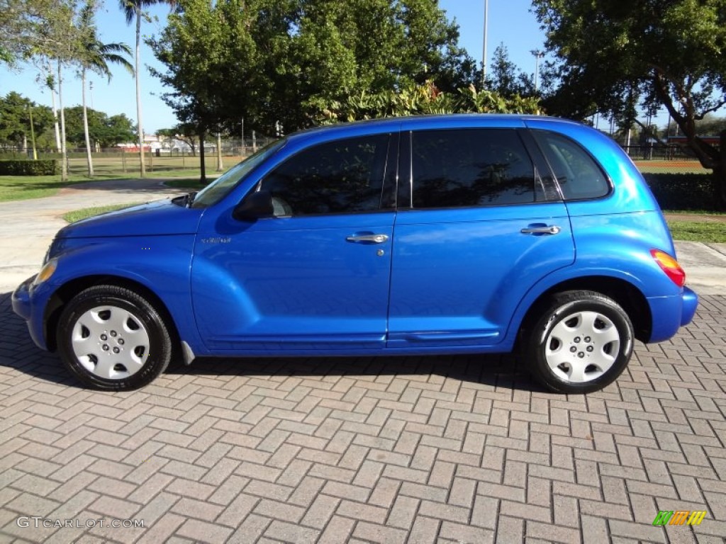 2005 PT Cruiser Touring - Electric Blue Pearl / Dark Slate Gray photo #3