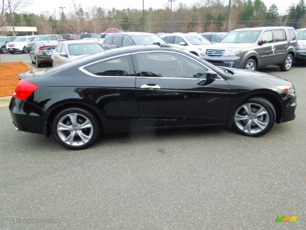 Crystal Black Pearl 2011 Honda Accord EX-L V6 Sedan Exterior Photo #77005571