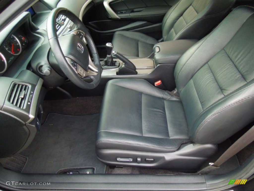 Black Interior 2011 Honda Accord EX-L V6 Sedan Photo #77005693