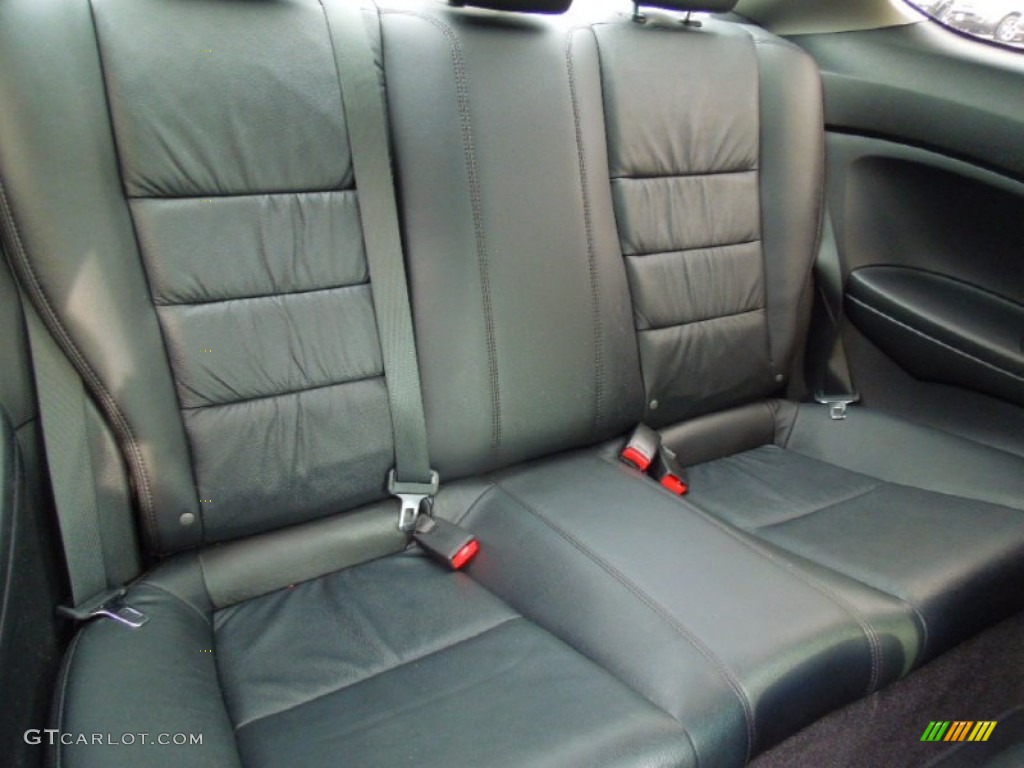 Black Interior 2011 Honda Accord EX-L V6 Sedan Photo #77006005