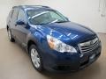 2011 Azurite Blue Pearl Subaru Outback 2.5i Premium Wagon  photo #1