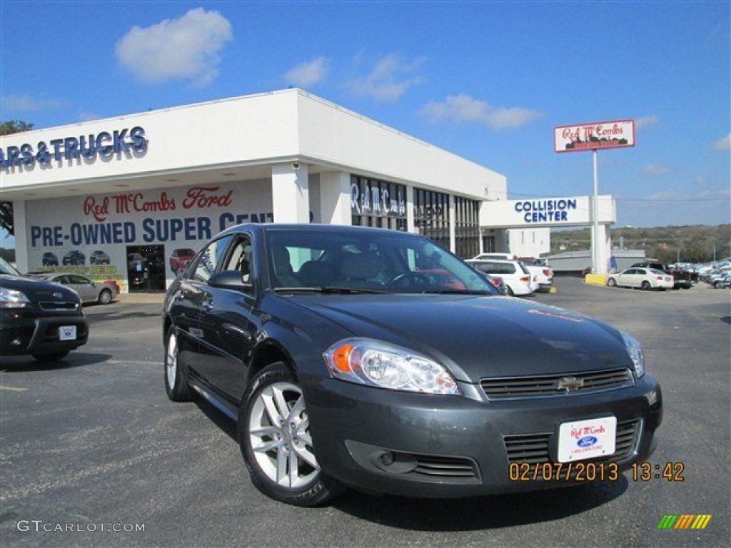 2011 Impala LTZ - Cyber Gray Metallic / Gray photo #1