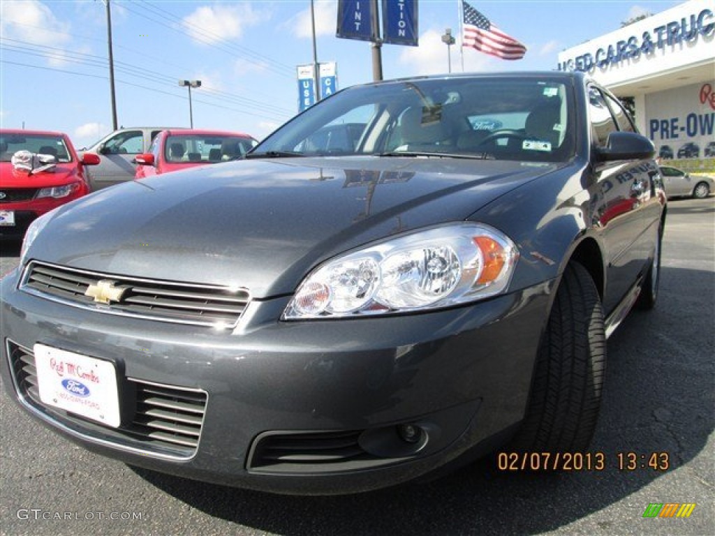 2011 Impala LTZ - Cyber Gray Metallic / Gray photo #3