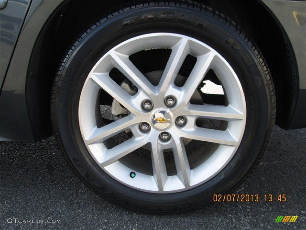 2011 Impala LTZ - Cyber Gray Metallic / Gray photo #6