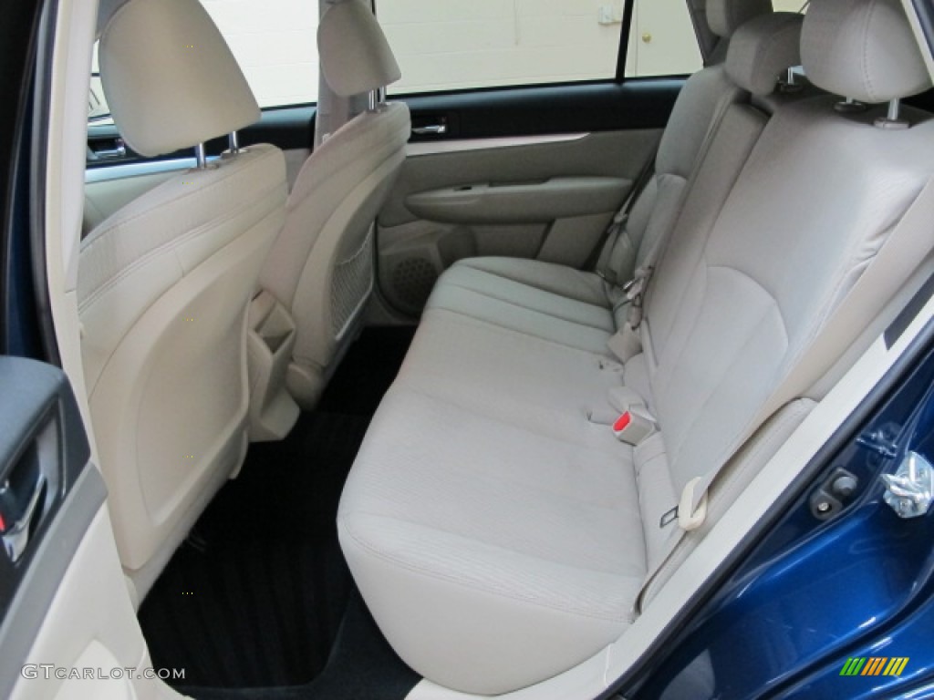 2011 Outback 2.5i Premium Wagon - Azurite Blue Pearl / Warm Ivory photo #19