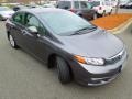 Polished Metal Metallic 2012 Honda Civic EX Sedan Exterior