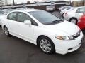 Taffeta White - Civic LX Sedan Photo No. 1