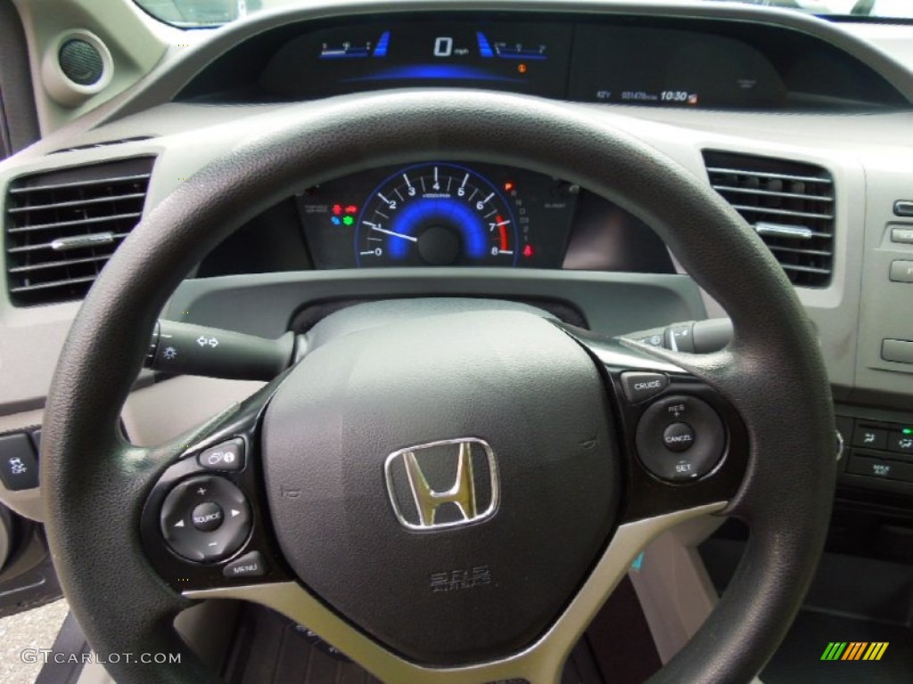 2012 Honda Civic EX Sedan Steering Wheel Photos