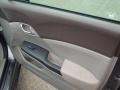 Gray 2012 Honda Civic EX Sedan Door Panel
