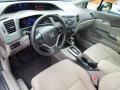Gray Prime Interior Photo for 2012 Honda Civic #77007501