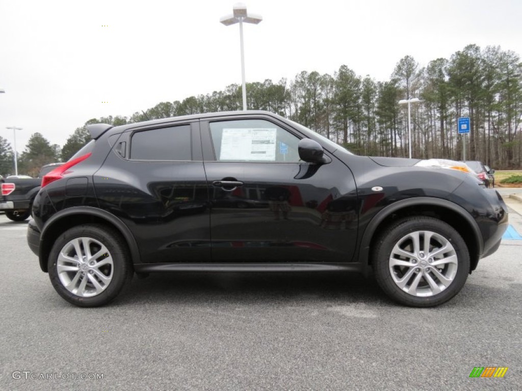 Sapphire Black 2013 Nissan Juke SV Exterior Photo #77007702