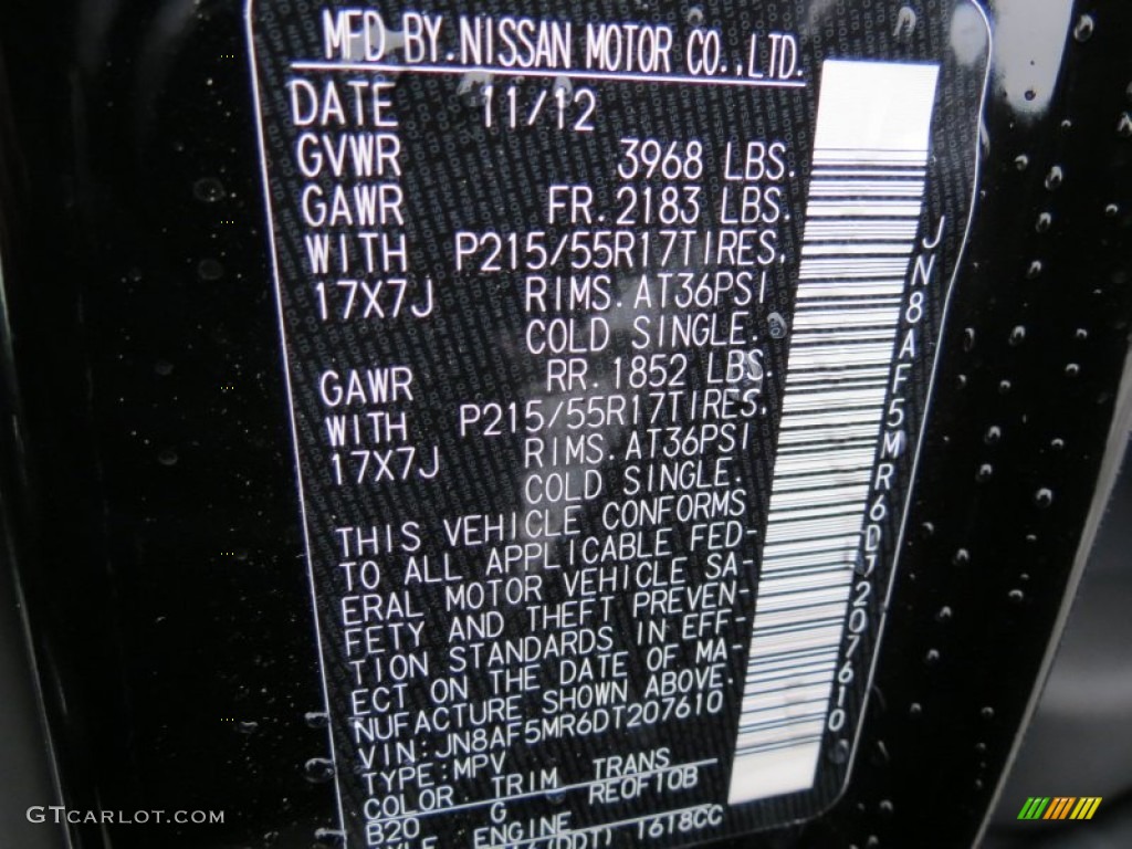 2013 Nissan Juke SV B20 Photo #77008004