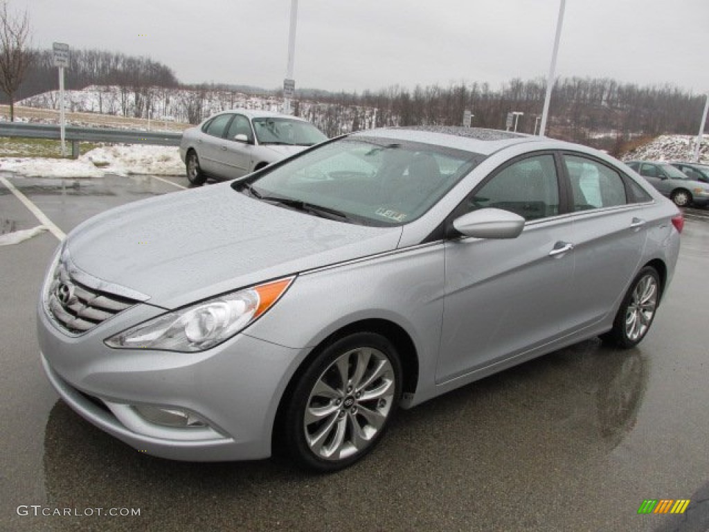 Radiant Silver 2011 Hyundai Sonata SE Exterior Photo #77008524