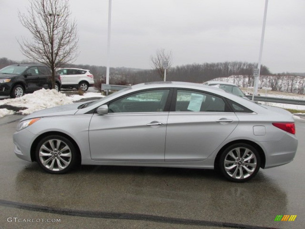 Radiant Silver 2011 Hyundai Sonata SE Exterior Photo #77008546