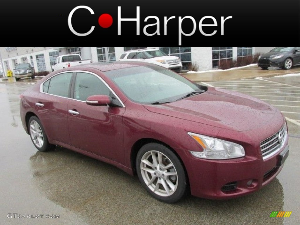 2009 Maxima 3.5 SV - Tuscan Sun Metallic / Charcoal photo #1