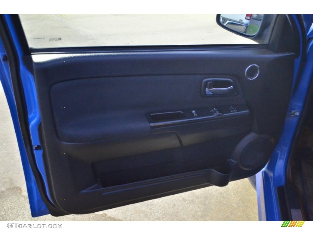 2007 Chevrolet Colorado Xtreme Extended Cab Very Dark Pewter Door Panel Photo #77009574