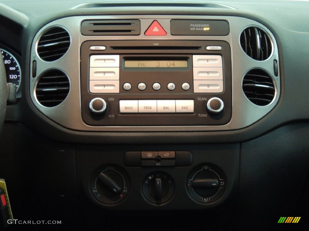 2010 Volkswagen Tiguan S Controls Photo #77010054