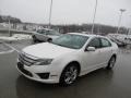 2011 White Platinum Tri-Coat Ford Fusion Sport AWD  photo #6