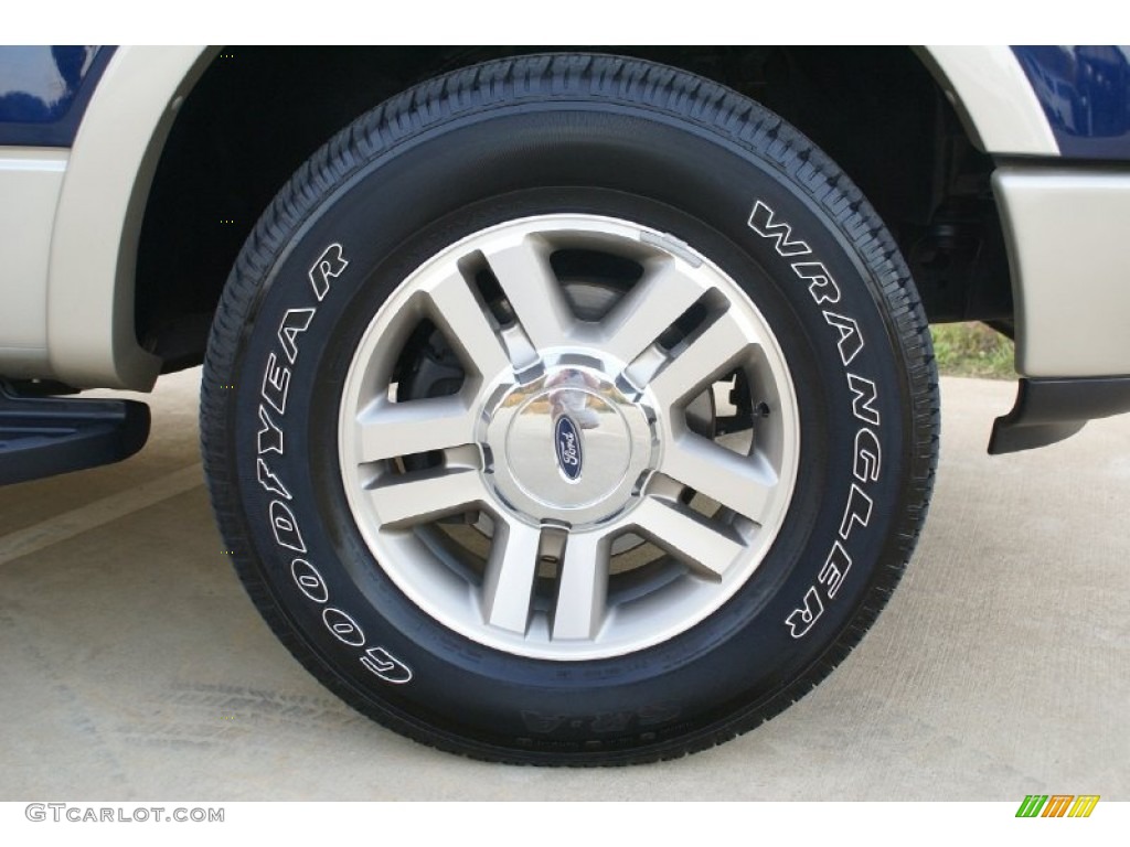 2008 Ford F150 Lariat SuperCrew 4x4 Wheel Photo #77010570