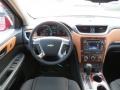 Ebony/Mojave 2013 Chevrolet Traverse LT Dashboard