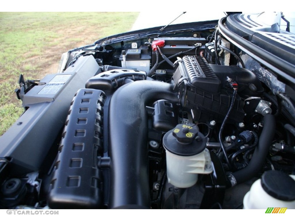 2008 Ford F150 Lariat SuperCrew 4x4 5.4 Liter SOHC 24-Valve Triton V8 Engine Photo #77010995