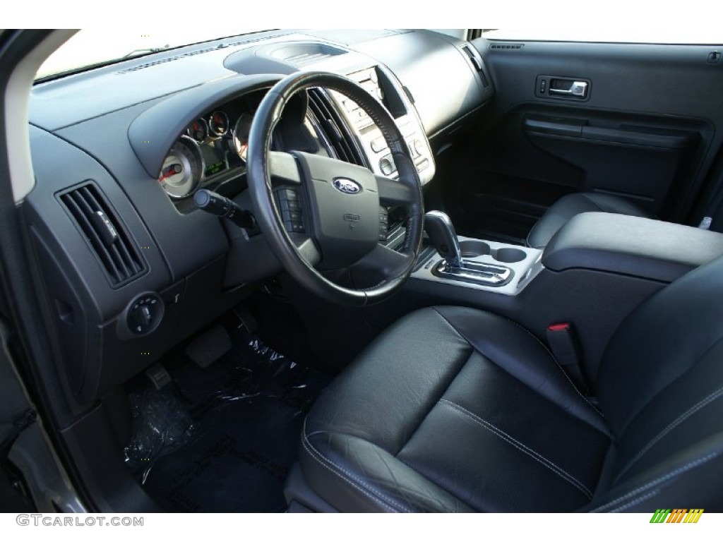 Charcoal Black Interior 2010 Ford Edge Limited AWD Photo #77011314